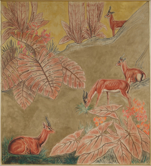 Gaston SUISSE (1896-1988) - La faune et la flore Africaine, 1930.